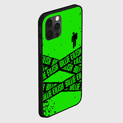 Чехол для iPhone 12 Pro Max BILLIE EILISH: Green & Black Tape, цвет: 3D-черный — фото 2