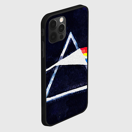 Чехол iPhone 12 Pro Max PINK FLOYD / 3D-Черный – фото 2