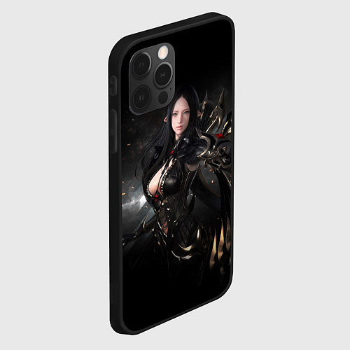 Чехол iPhone 12 Pro Max Lost ark girl / 3D-Черный – фото 2