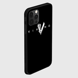 Чехол для iPhone 12 Pro Max Vikings, цвет: 3D-черный — фото 2