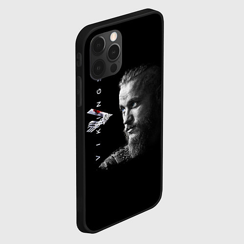 Чехол iPhone 12 Pro Max Vikings / 3D-Черный – фото 2