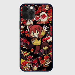 Чехол для iPhone 12 Pro Max UNDERTALE CHARA, цвет: 3D-черный
