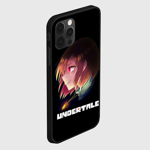 Чехол iPhone 12 Pro Max UNDERTALE / 3D-Черный – фото 2