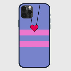 Чехол для iPhone 12 Pro Max UNDERTALE FRISK, цвет: 3D-черный