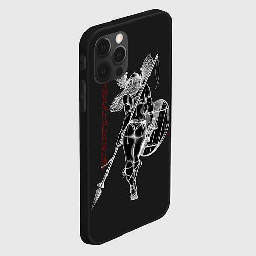 Чехол iPhone 12 Pro Max Vikings / 3D-Черный – фото 2