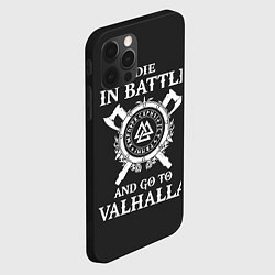 Чехол для iPhone 12 Pro Max Vikings, цвет: 3D-черный — фото 2