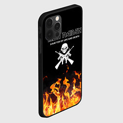 Чехол для iPhone 12 Pro Max Iron Maiden, цвет: 3D-черный — фото 2