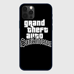 Чехол для iPhone 12 Pro Max GTA San Andreas, цвет: 3D-черный