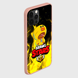 Чехол для iPhone 12 Pro Max BRAWL STARS SALLY LEON, цвет: 3D-светло-розовый — фото 2