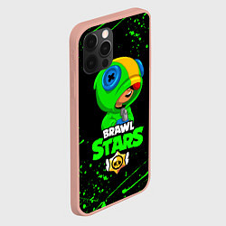 Чехол для iPhone 12 Pro Max BRAWL STARS LEON, цвет: 3D-светло-розовый — фото 2