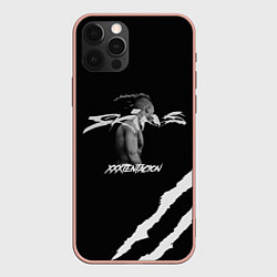 Чехол для iPhone 12 Pro Max XXXTENTACION SKINS, цвет: 3D-светло-розовый