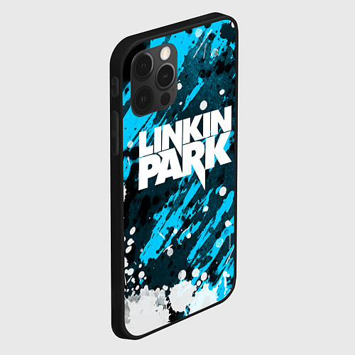 Чехол iPhone 12 Pro Max Linkin Park / 3D-Черный – фото 2