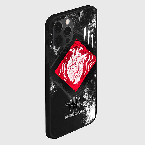 Чехол iPhone 12 Pro Max DBD - beating heart / 3D-Черный – фото 2