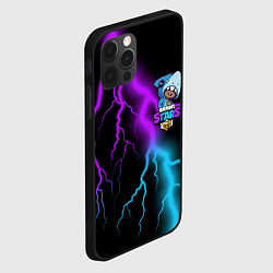 Чехол для iPhone 12 Pro Max Brawl Stars LEON SHARK, цвет: 3D-черный — фото 2