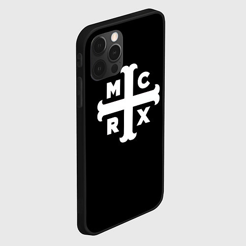 Чехол iPhone 12 Pro Max My chemical romance / 3D-Черный – фото 2