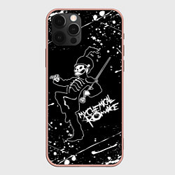 Чехол для iPhone 12 Pro Max My Chemical Romance, цвет: 3D-светло-розовый