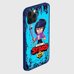 Чехол для iPhone 12 Pro Max BRAWL STARS BIBI, цвет: 3D-тёмно-синий — фото 2