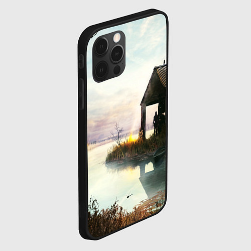 Чехол iPhone 12 Pro Max STALKER / 3D-Черный – фото 2