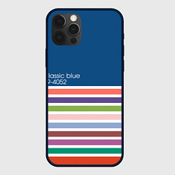 Чехол для iPhone 12 Pro Max Pantone цвет года с 2012 по 2020 гг, цвет: 3D-черный