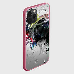 Чехол для iPhone 12 Pro Max Бурый медведь, цвет: 3D-малиновый — фото 2