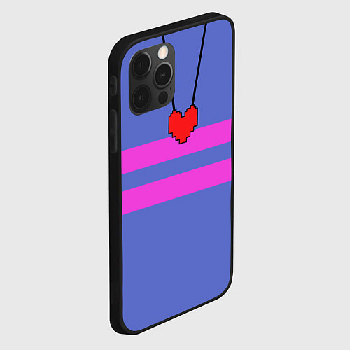 Чехол iPhone 12 Pro Max UNDERTALE FRISK ФРИСК / 3D-Черный – фото 2