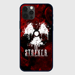 Чехол для iPhone 12 Pro Max STALKER 2, цвет: 3D-черный
