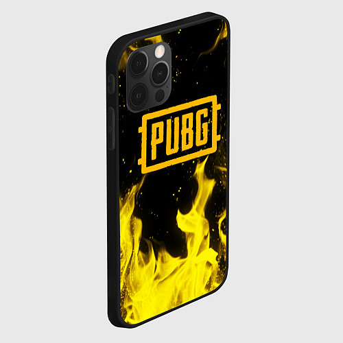 Чехол iPhone 12 Pro Max PUBG / 3D-Черный – фото 2
