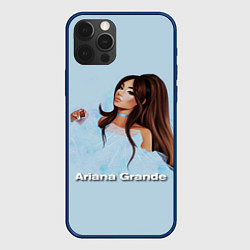Чехол для iPhone 12 Pro Max Ariana Grande Ариана Гранде, цвет: 3D-тёмно-синий