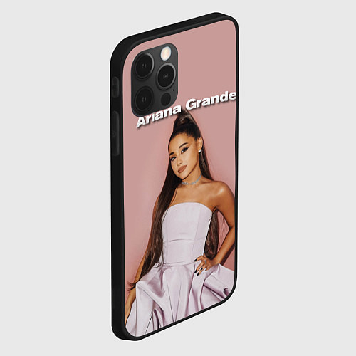 Чехол iPhone 12 Pro Max Ariana Grande Ариана Гранде / 3D-Черный – фото 2