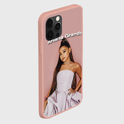 Чехол для iPhone 12 Pro Max Ariana Grande Ариана Гранде, цвет: 3D-светло-розовый — фото 2