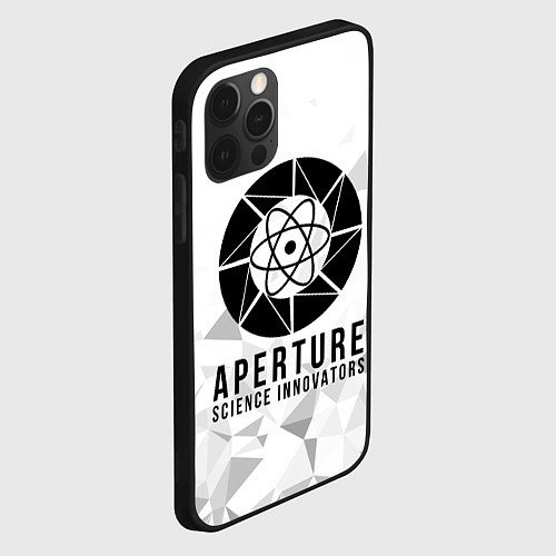 Чехол iPhone 12 Pro Max PORTAL / 3D-Черный – фото 2