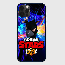 Чехол для iPhone 12 Pro Max Brawl Stars - Crow, цвет: 3D-черный