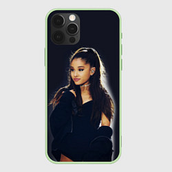 Чехол для iPhone 12 Pro Max Ariana Grande Ариана Гранде, цвет: 3D-салатовый