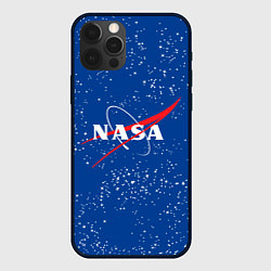 Чехол для iPhone 12 Pro Max NASA, цвет: 3D-черный