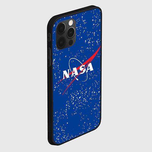 Чехол iPhone 12 Pro Max NASA / 3D-Черный – фото 2