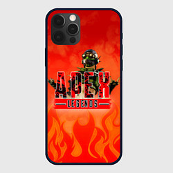 Чехол для iPhone 12 Pro Max Apex Legends, цвет: 3D-черный