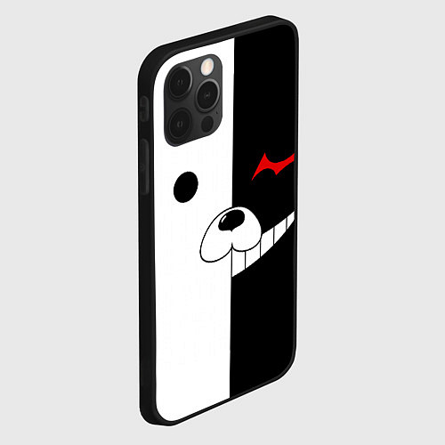 Чехол iPhone 12 Pro Max Monokuma / 3D-Черный – фото 2