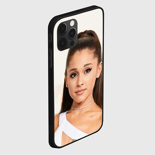 Чехол iPhone 12 Pro Max Ariana Grande Ариана Гранде / 3D-Черный – фото 2