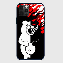 Чехол для iPhone 12 Pro Max MONOKUMA, цвет: 3D-черный