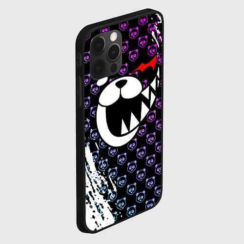 Чехол iPhone 12 Pro Max MONOKUMA / 3D-Черный – фото 2