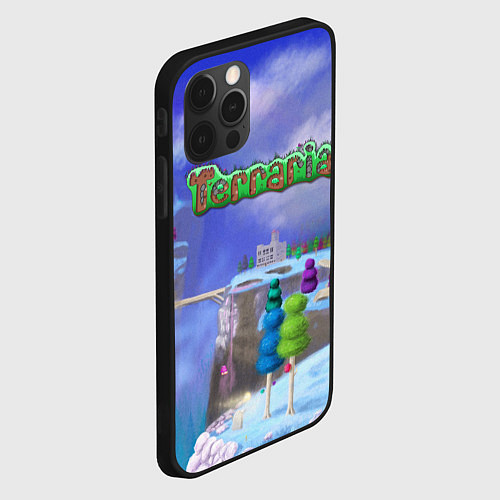 Чехол iPhone 12 Pro Max Terraria / 3D-Черный – фото 2