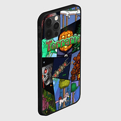 Чехол для iPhone 12 Pro Max Terraria, цвет: 3D-черный — фото 2