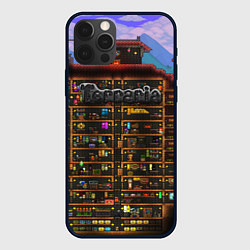 Чехол для iPhone 12 Pro Max TERRARIA, цвет: 3D-черный