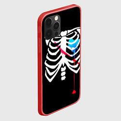 Чехол для iPhone 12 Pro Max UNDERTALE, цвет: 3D-красный — фото 2