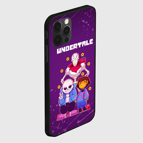 Чехол iPhone 12 Pro Max UNDERTALE / 3D-Черный – фото 2