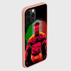 Чехол для iPhone 12 Pro Max CONOR McGREGOR, цвет: 3D-светло-розовый — фото 2