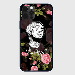 Чехол для iPhone 12 Pro Max LIL PEEP ROSES, цвет: 3D-черный