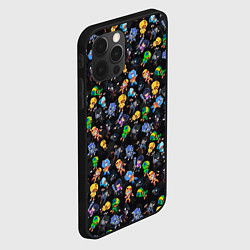Чехол для iPhone 12 Pro Max BRAWL STARS LEON, цвет: 3D-черный — фото 2