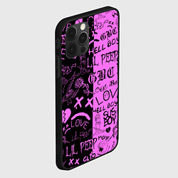 Чехол для iPhone 12 Pro Max LIL PEEP LOGOBOMBING, цвет: 3D-черный — фото 2