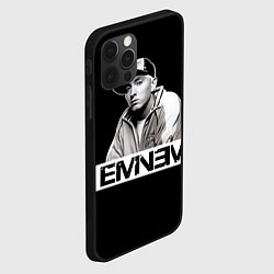 Чехол для iPhone 12 Pro Max Eminem, цвет: 3D-черный — фото 2